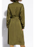 stand-up collar dress